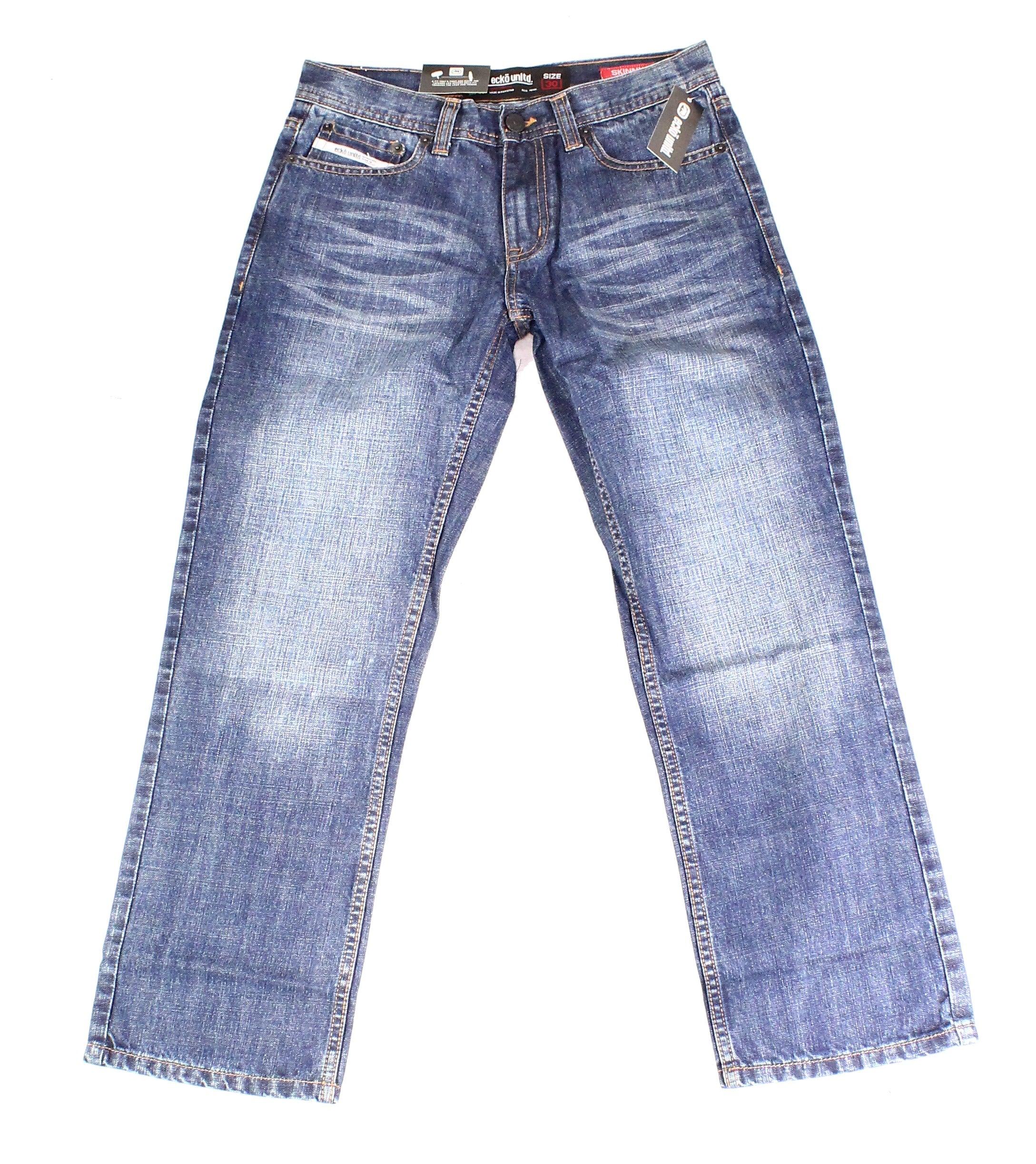 Ecko' Unltd Jeans Blue Size 30x26 Denim Stretch Skinny Fit for Men | Lyst