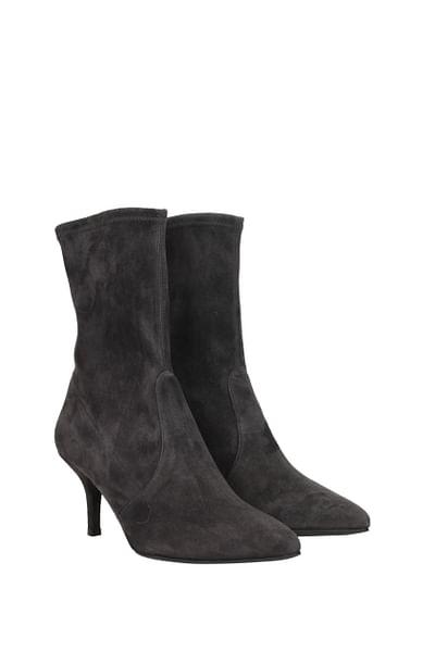stuart weitzman light grey boots