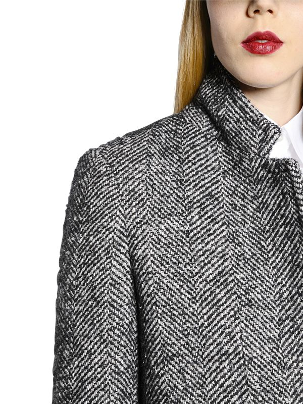 ladies herringbone coat