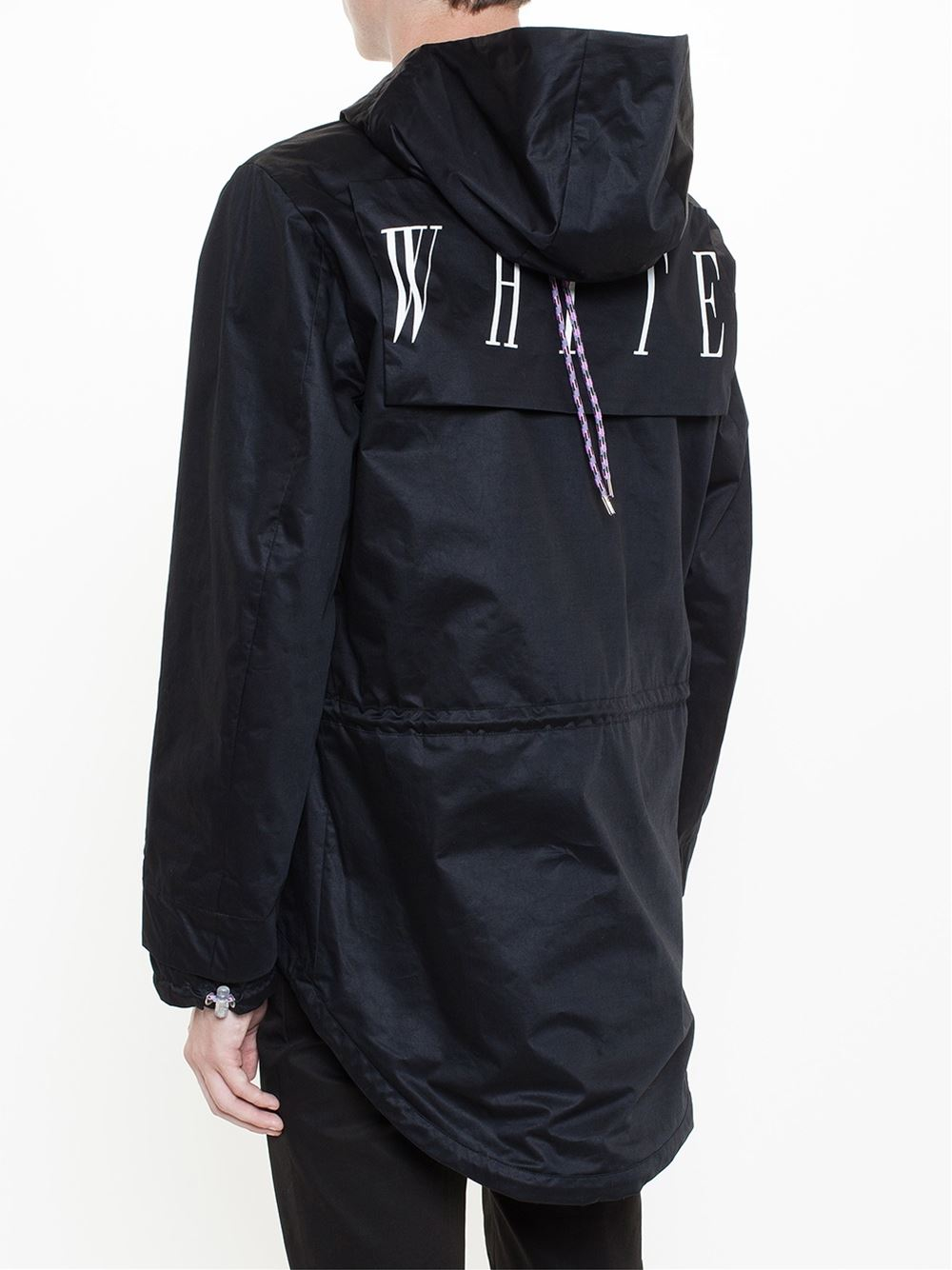 OffWhite c/o Virgil Abloh Windbreaker in Black for Men Lyst