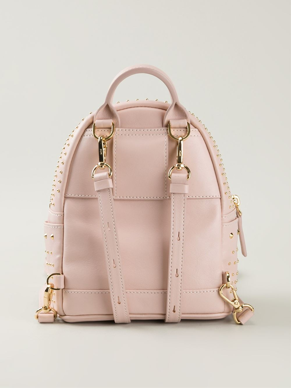 MCM Mini 'Bebe Boo' Backpack in Pink & Purple (Pink) Lyst