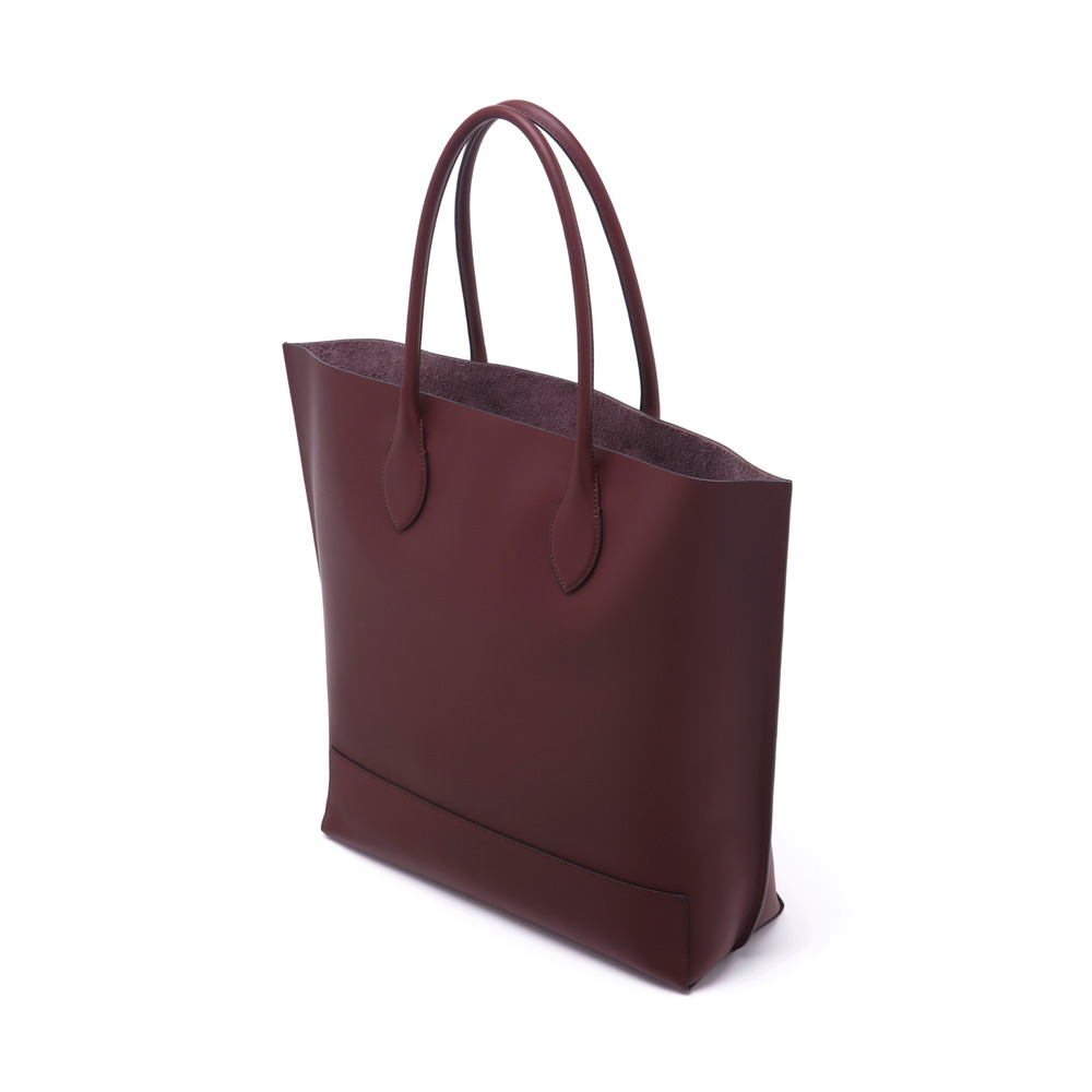 Mulberry Blossom Leather Tote in Oxblood (Purple) - Lyst