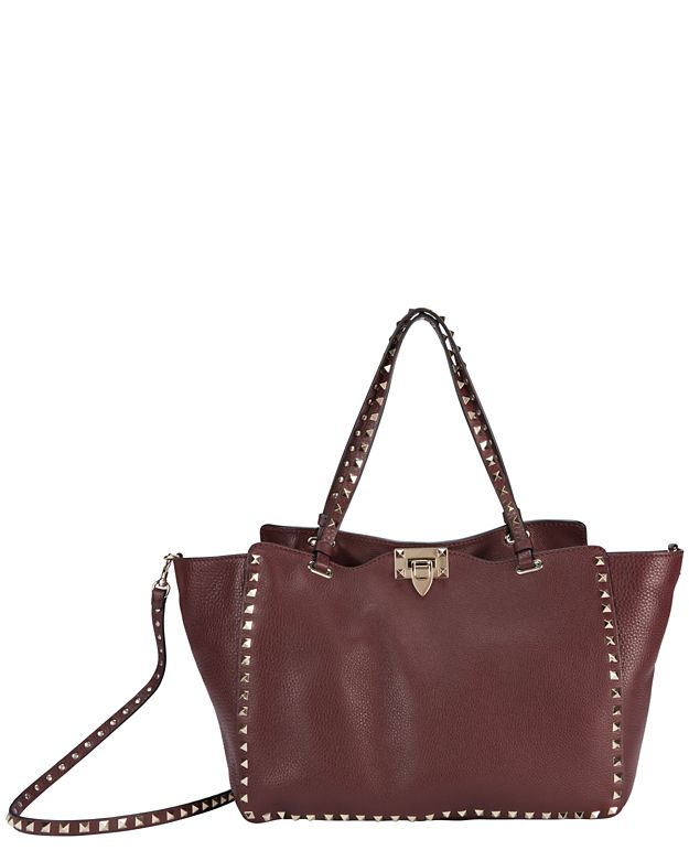 valentino bag burgundy