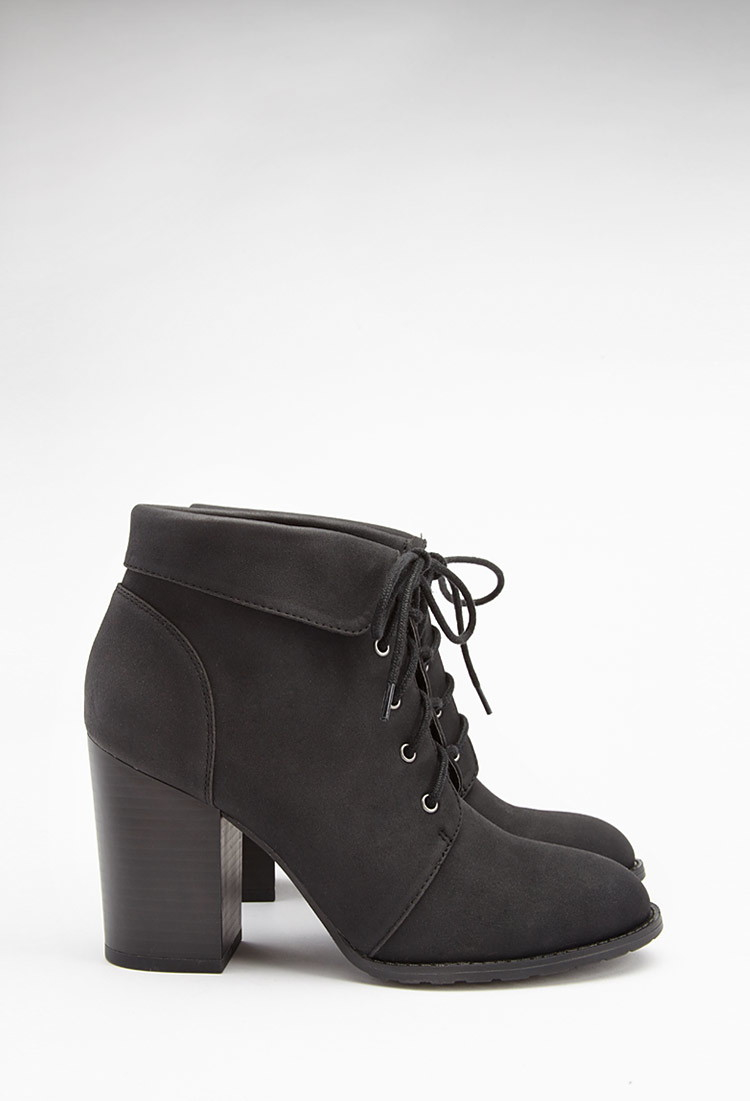 lace up boots forever 21