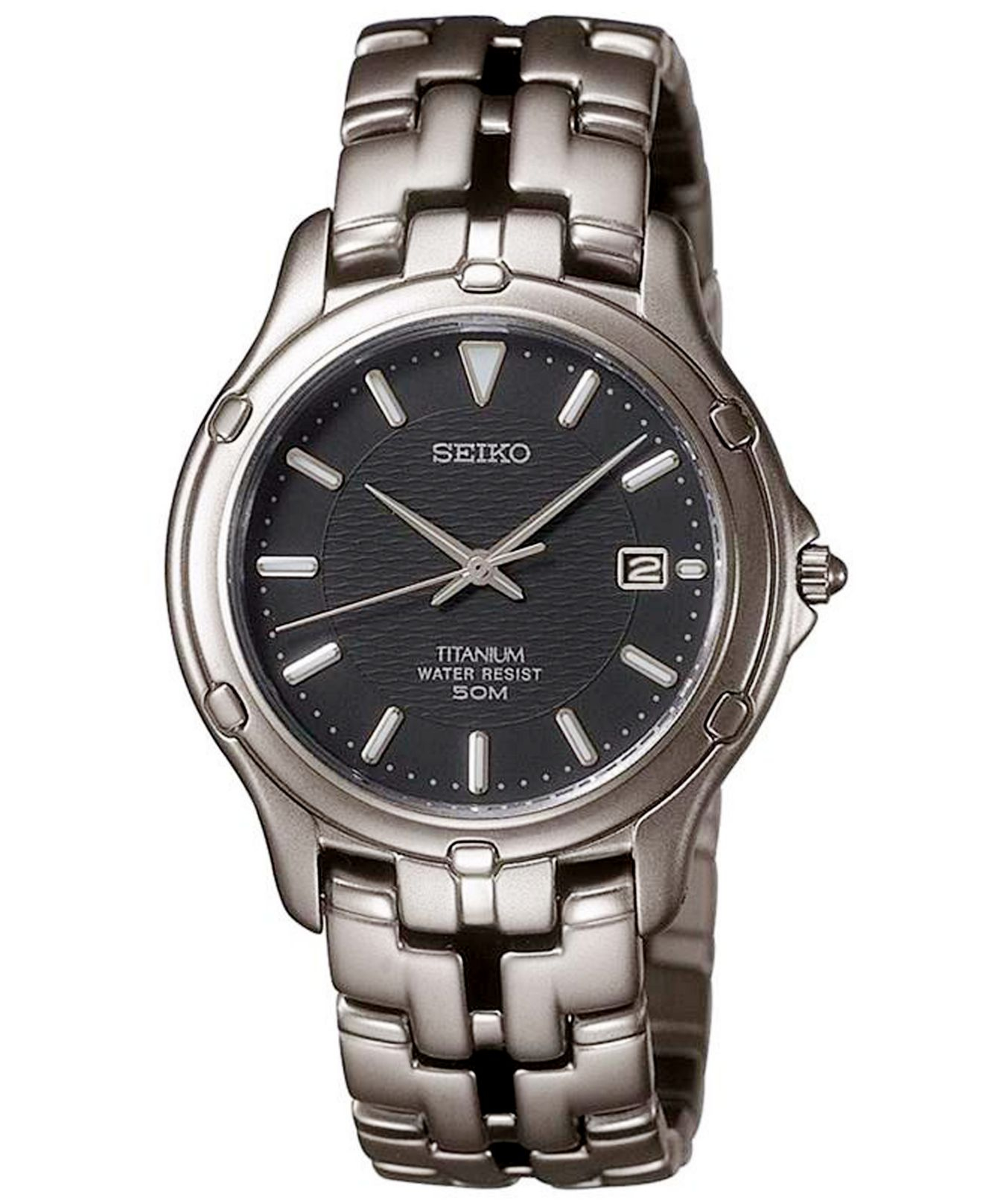 Seiko Men'S Grand Sport Watch Titanium Bracelet Slc033 in Metallic for Men