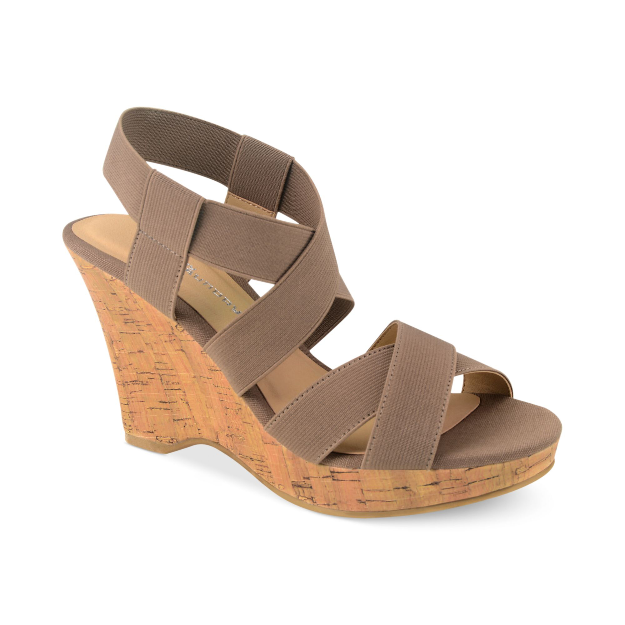 chinese laundry cork wedges