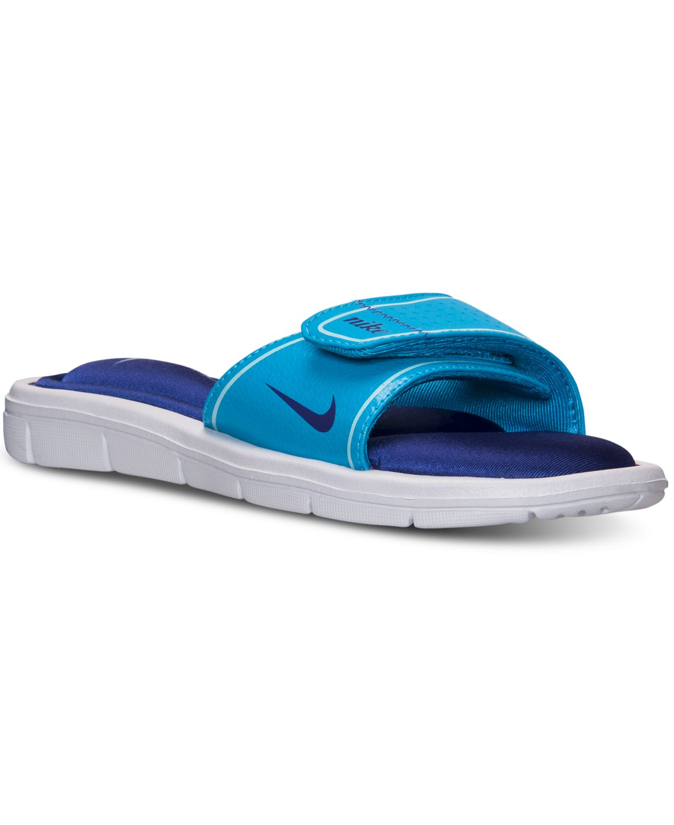 comfortable womens slides