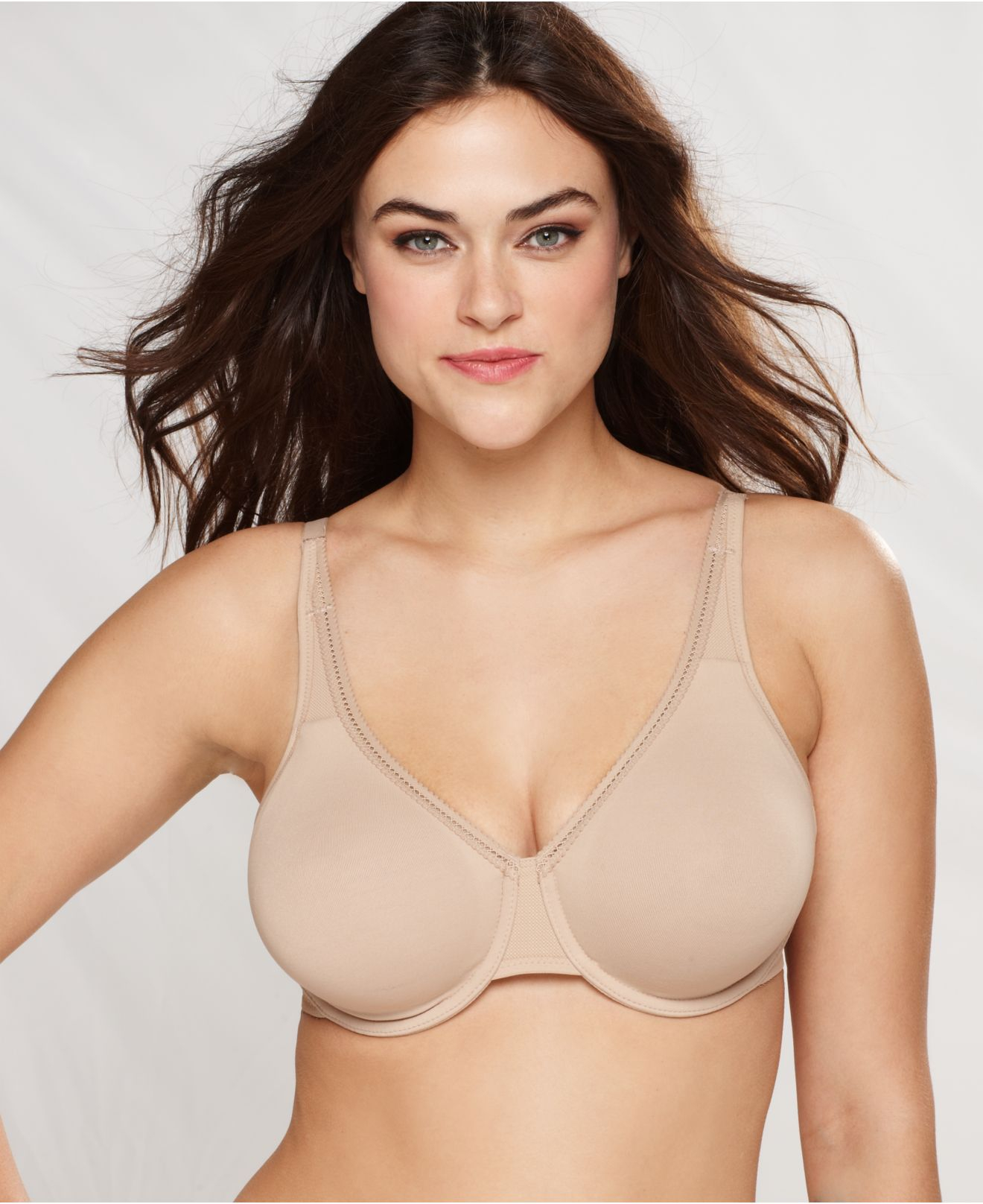 Wacoal Lingerie seamless pullover bra model WH9C47 beige (BE