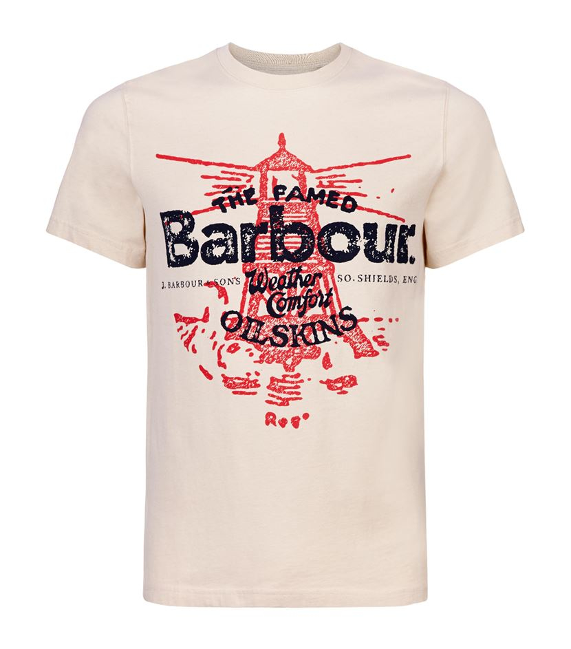 barbour lighthouse t shirt online -
