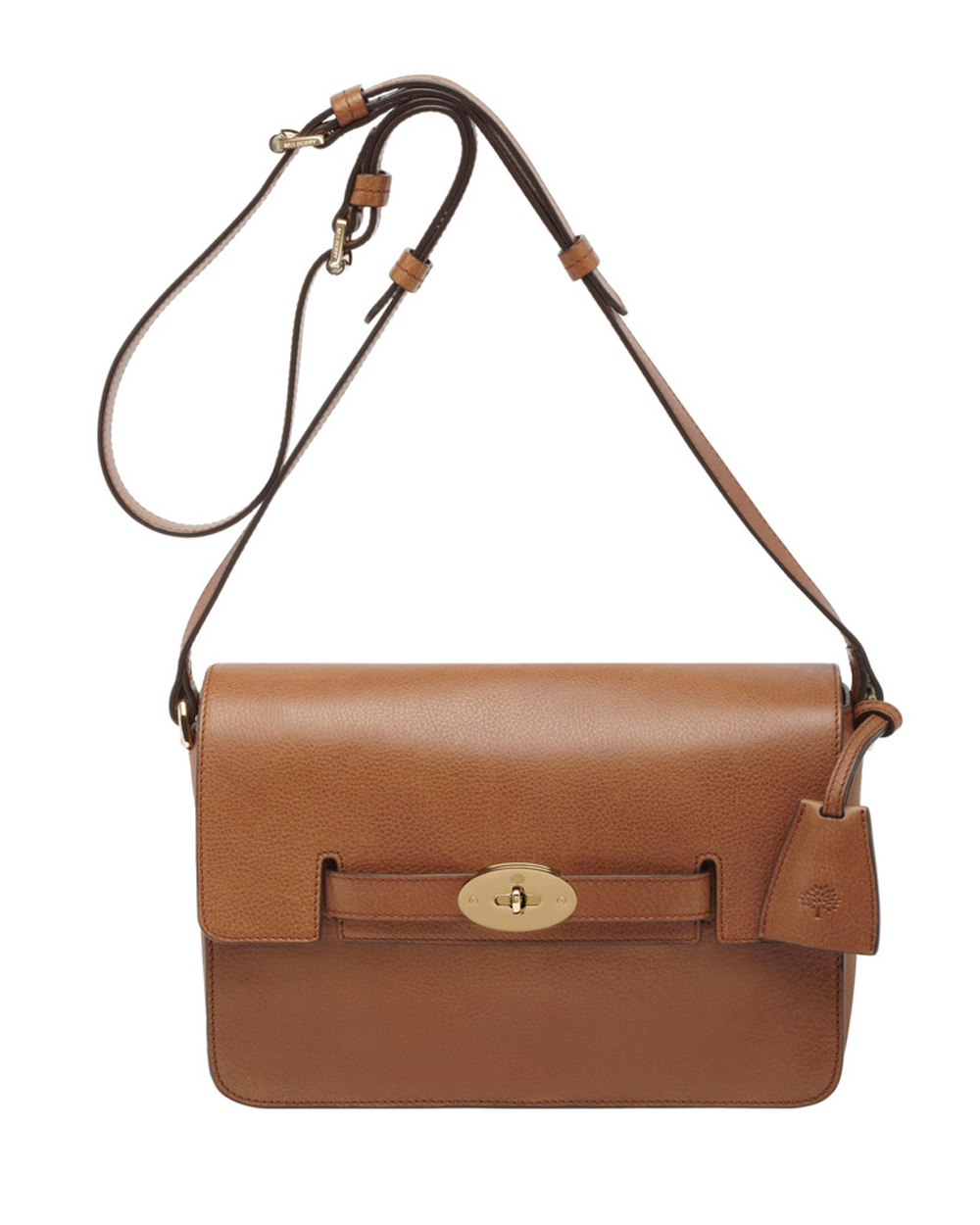 Mulberry Leather Oak Bayswater Shoulder Bag in Brown Lyst