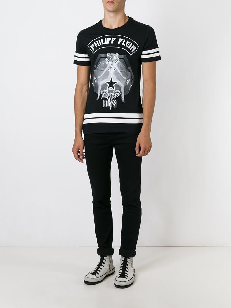 ★美品★PHILIPP PLEIN ダウンベスト ユニセックス Philipp Plein Sex Toys 4 Boys T-Shirt in Black for Men | Lyst