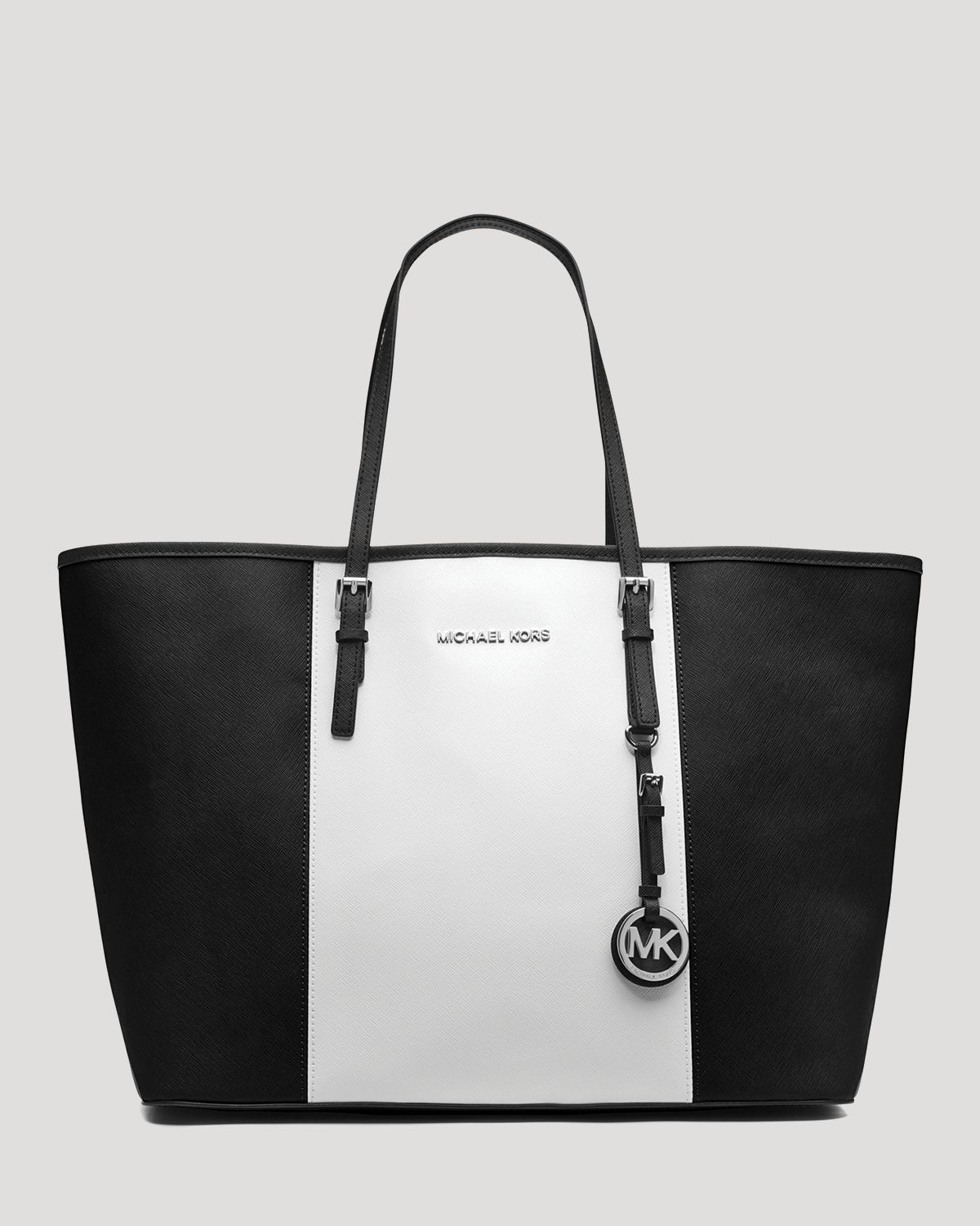 michael kors handbags black and white