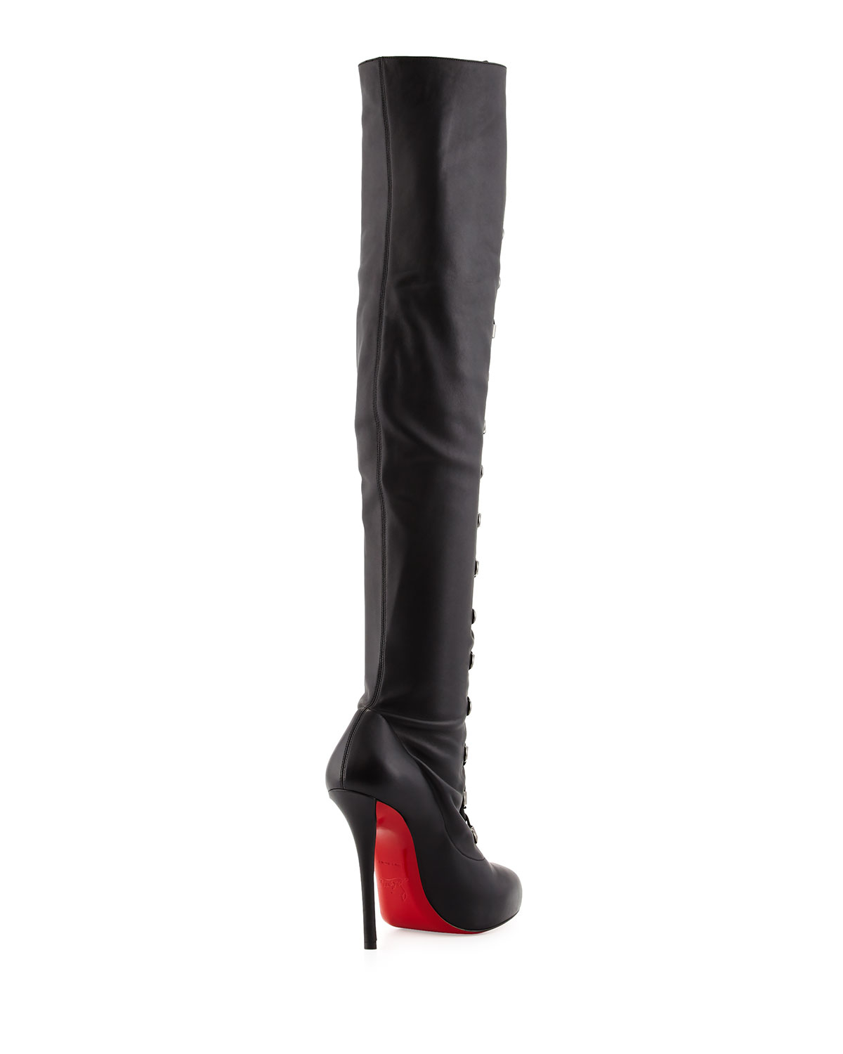 christian louboutin over the knee boot