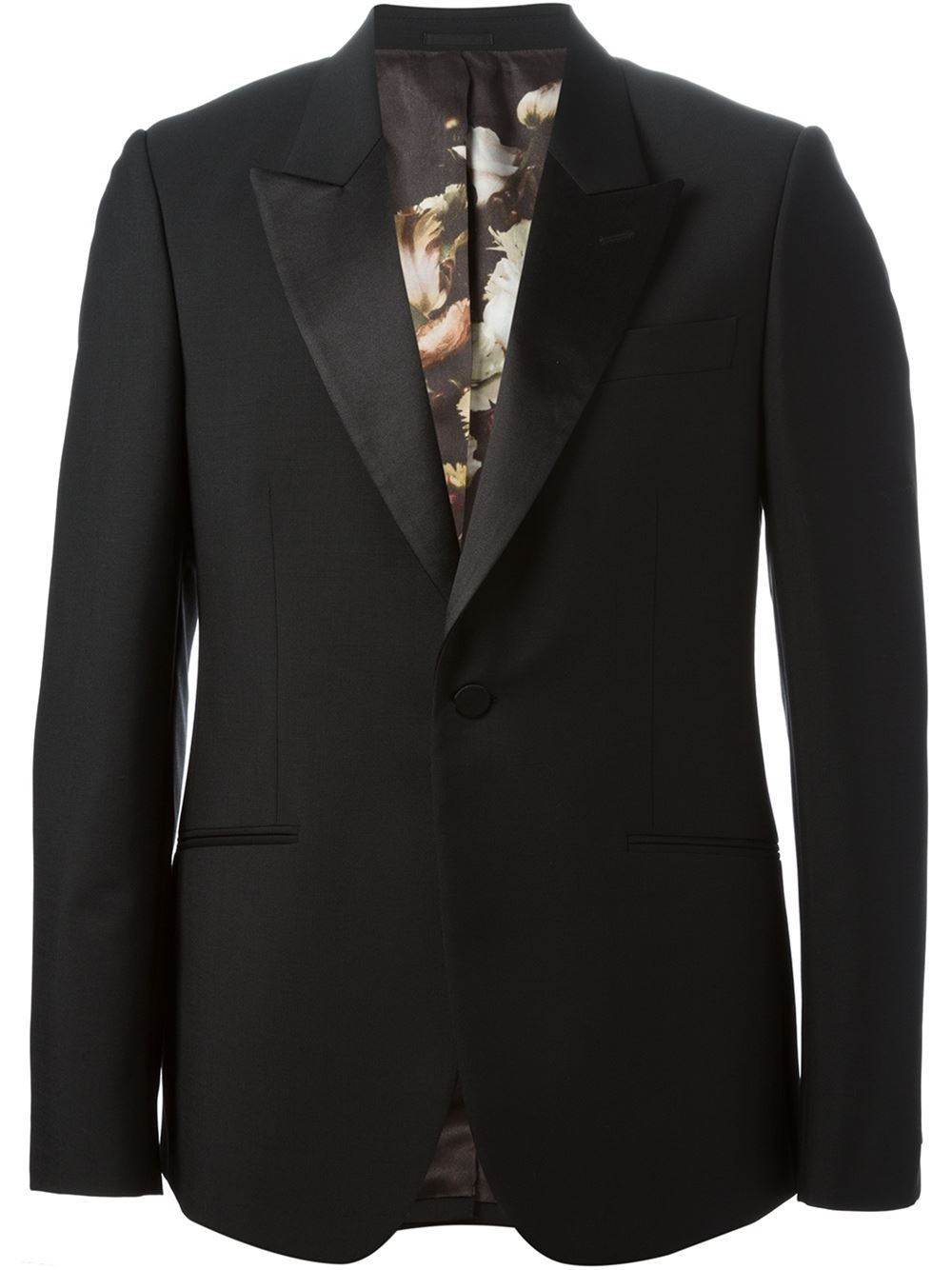 Alexander mcqueen Tailored Blazer in Black for Men Lyst