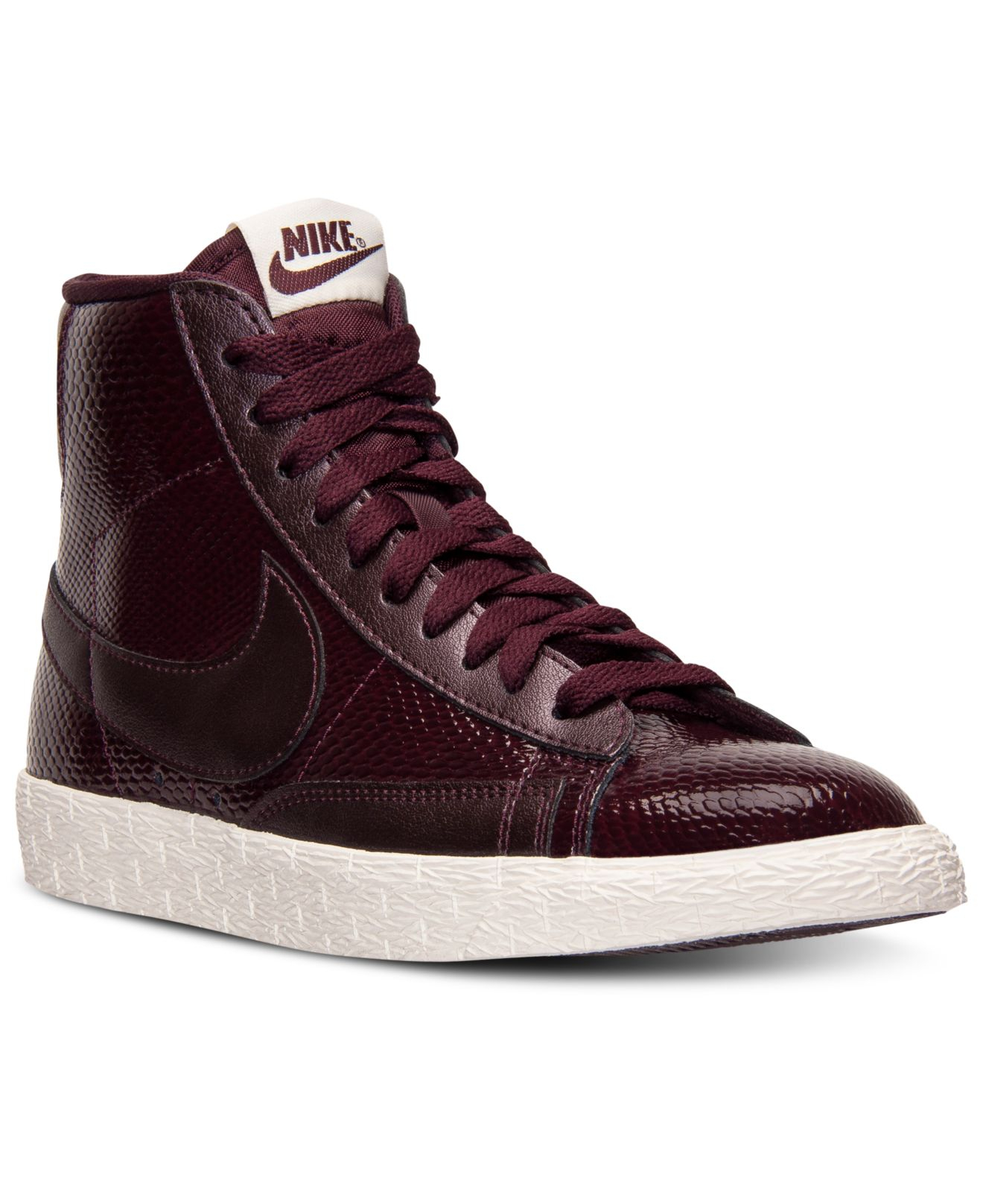 nike blazer deep burgundy