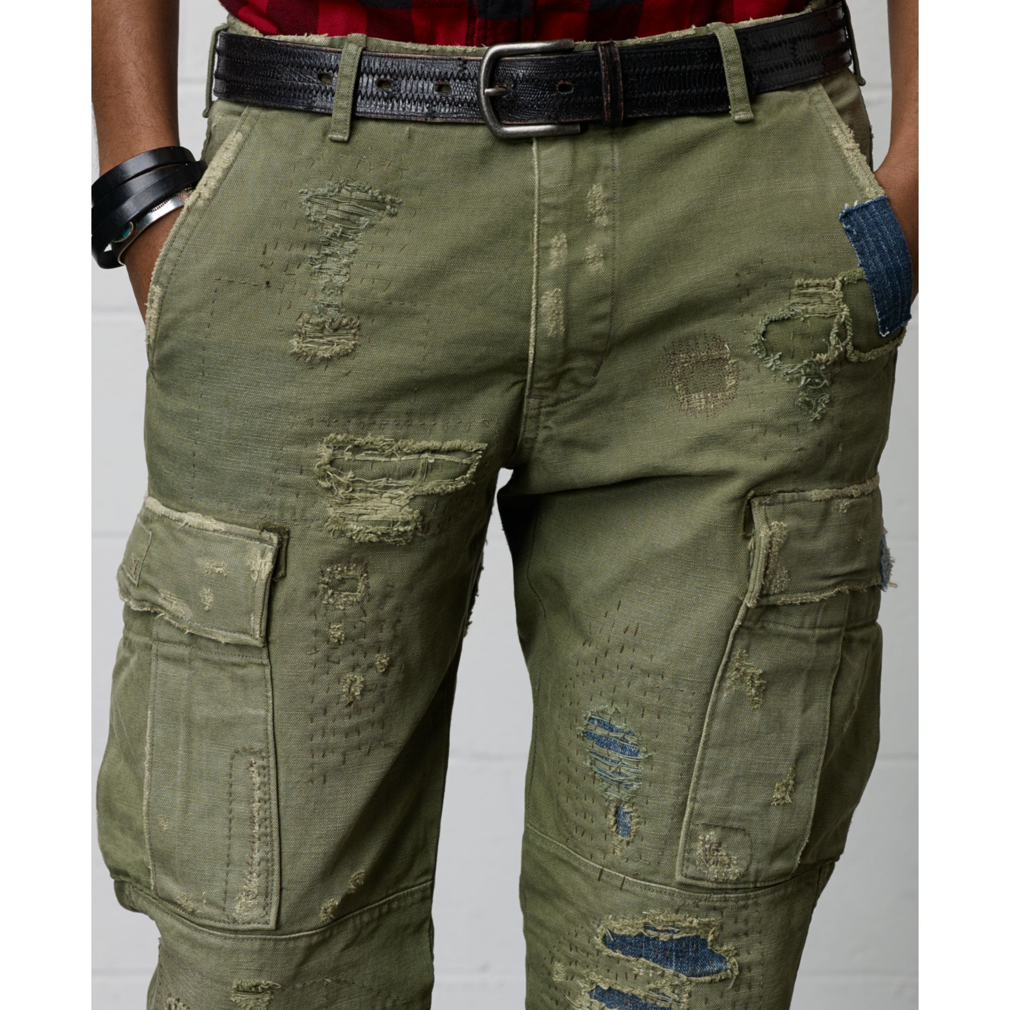 Lyst - Denim & Supply Ralph Lauren Uniform Cargo Pants in Green for Men