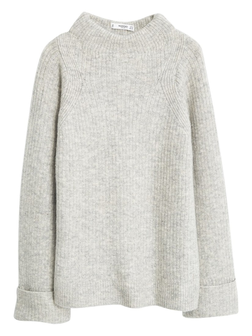 grey oversized jumper