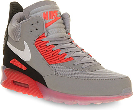 Nike Air Max 90 High-Top Trainers - For Men in Grey for Men | Lyst UK