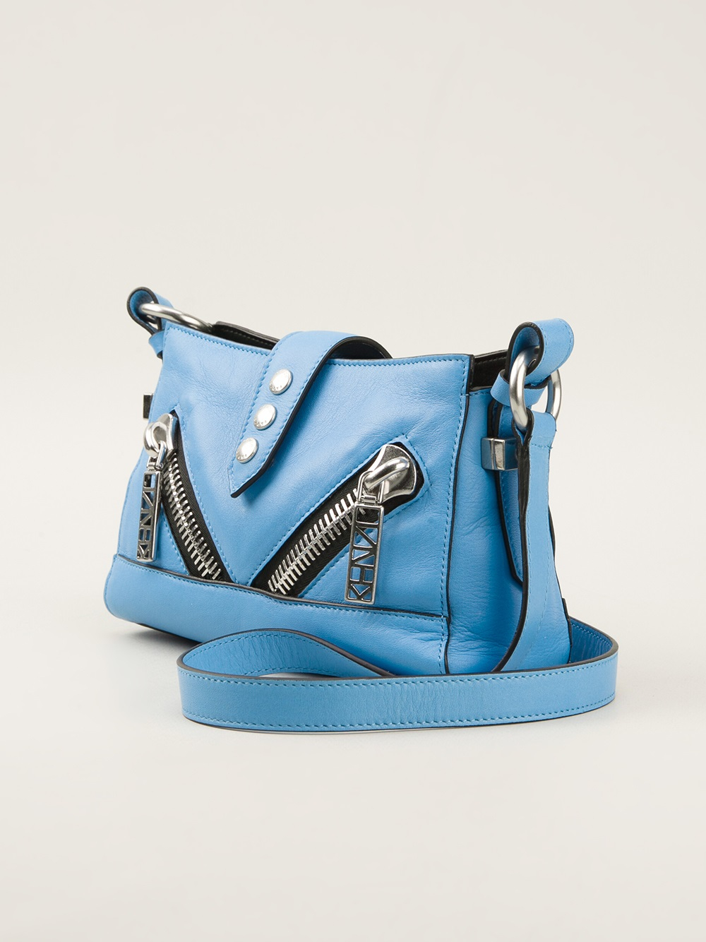 Lyst Kenzo Kalifornia Shoulder Bag in Blue