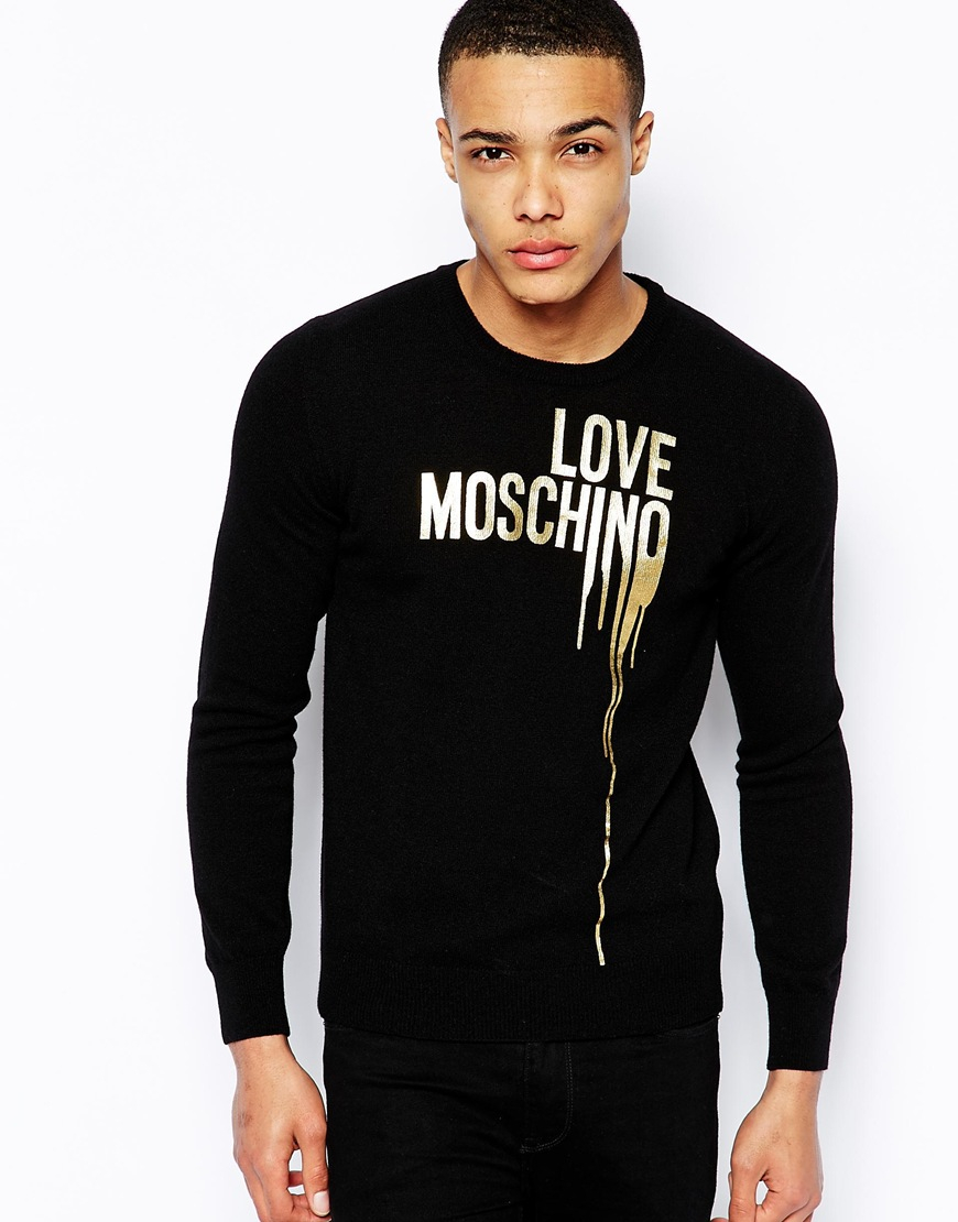 moschino jumper men's
