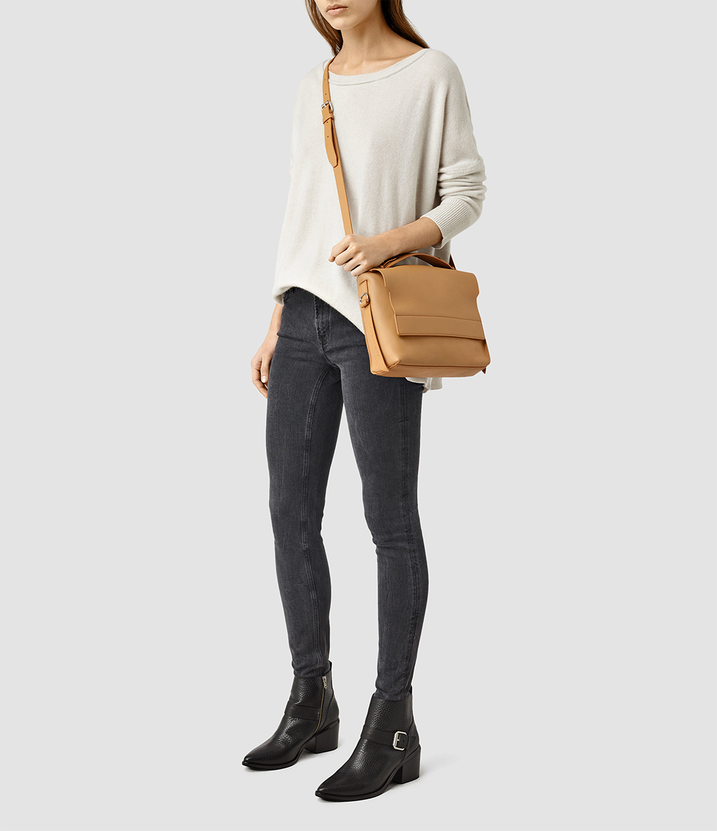 allsaints paradise shoulder bag