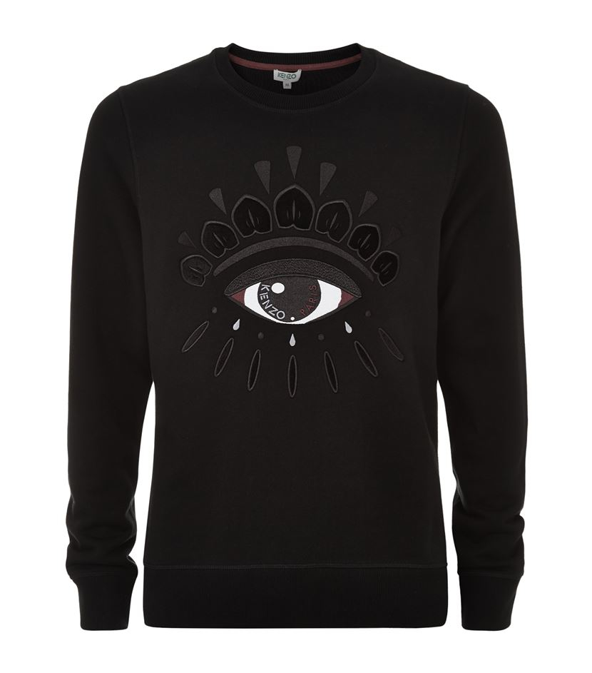 Kenzo Icon Eye Sweater in Black for Men | Lyst