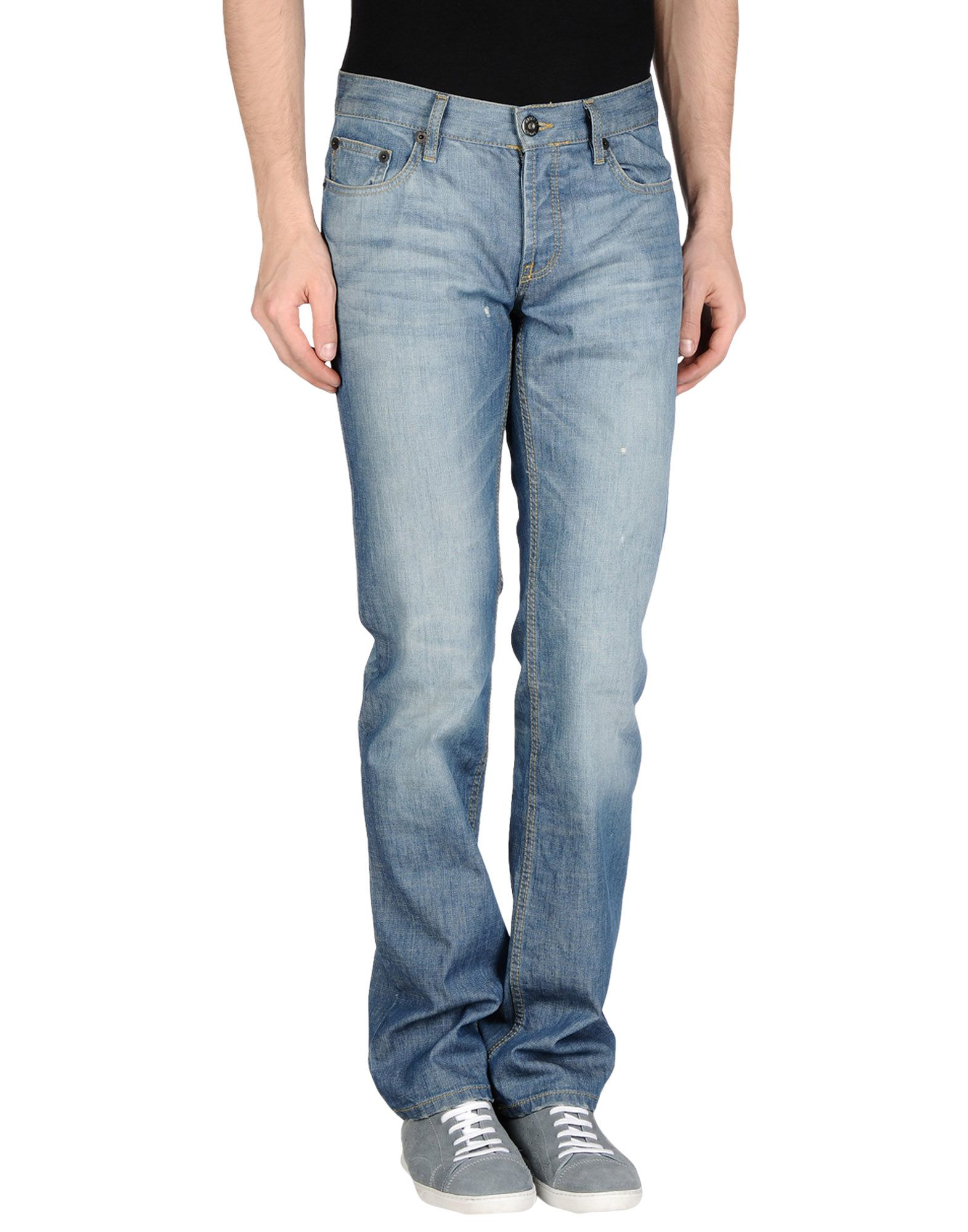 Lyst - Moschino Jeans Denim Trousers in Blue for Men