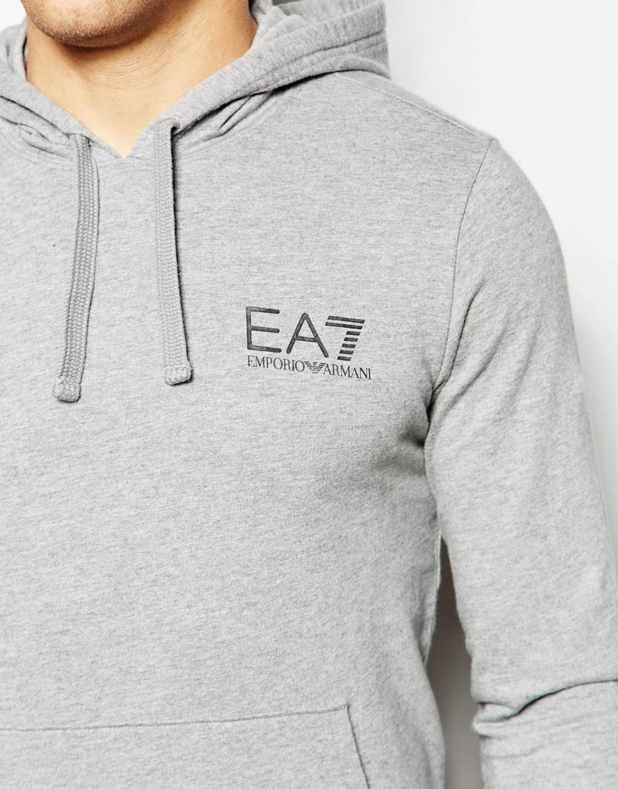 armani grey hoodie