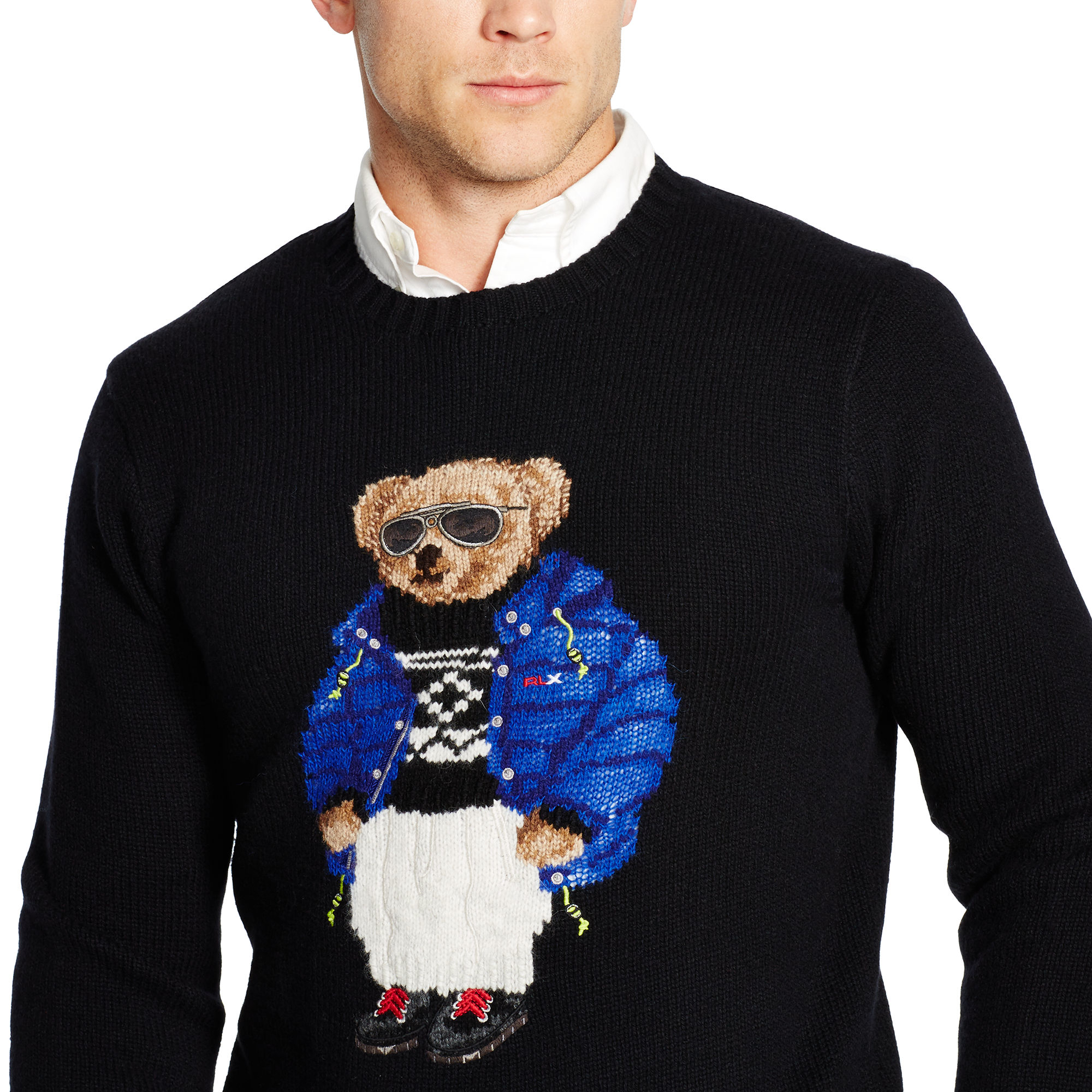 ralph lauren polo bear ski sweater