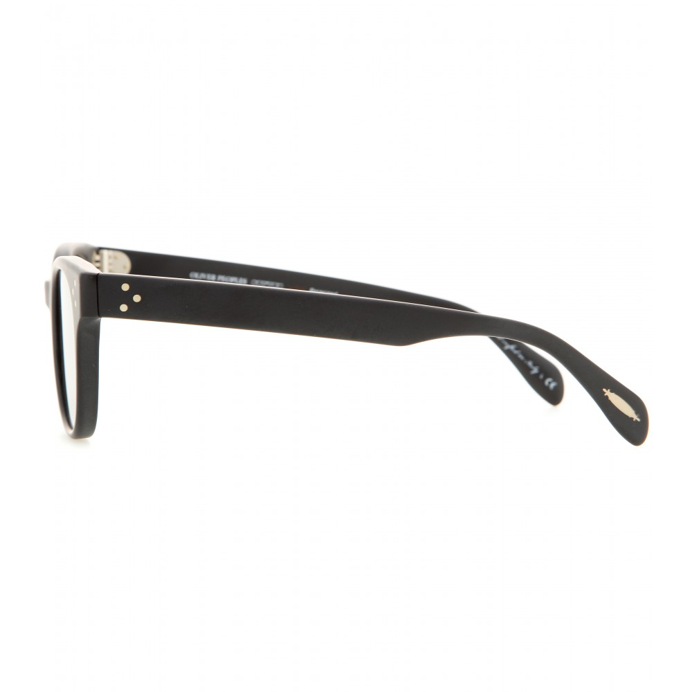Oliver Peoples Afton Sunglasses in Black | Lyst