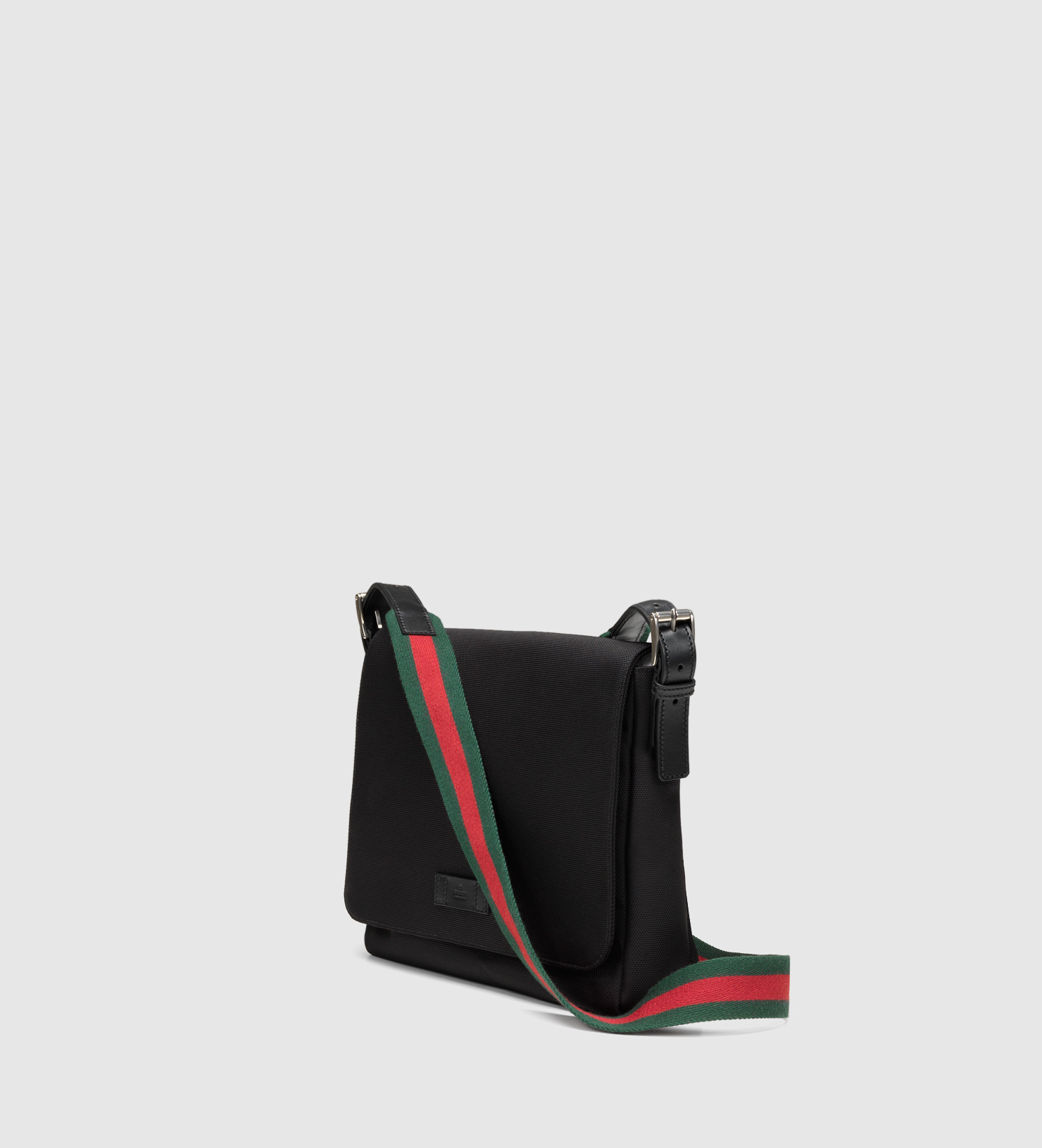Gucci Black Techno Canvas Messenger Bag | NAR Media Kit