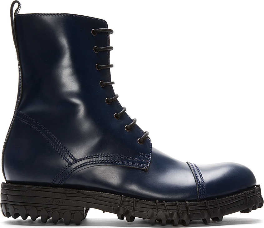 acne studios combat boots