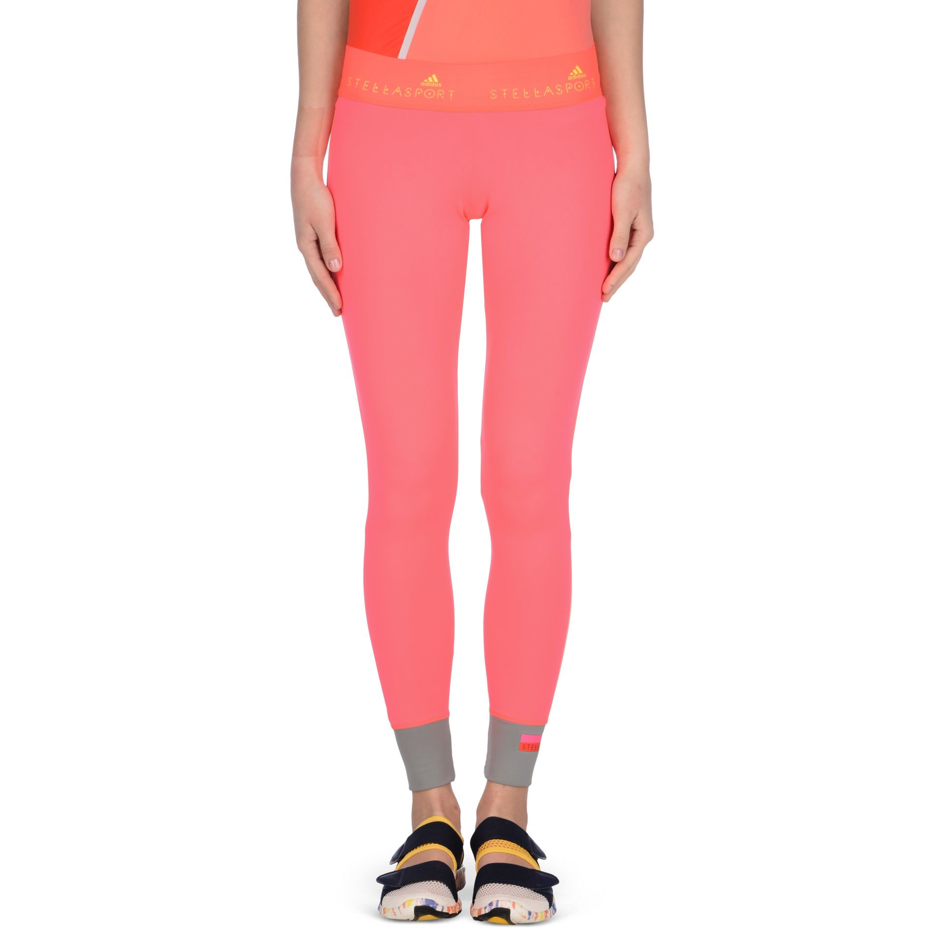 Lyst - Adidas By Stella Mccartney Pink Long Leggings in Pink