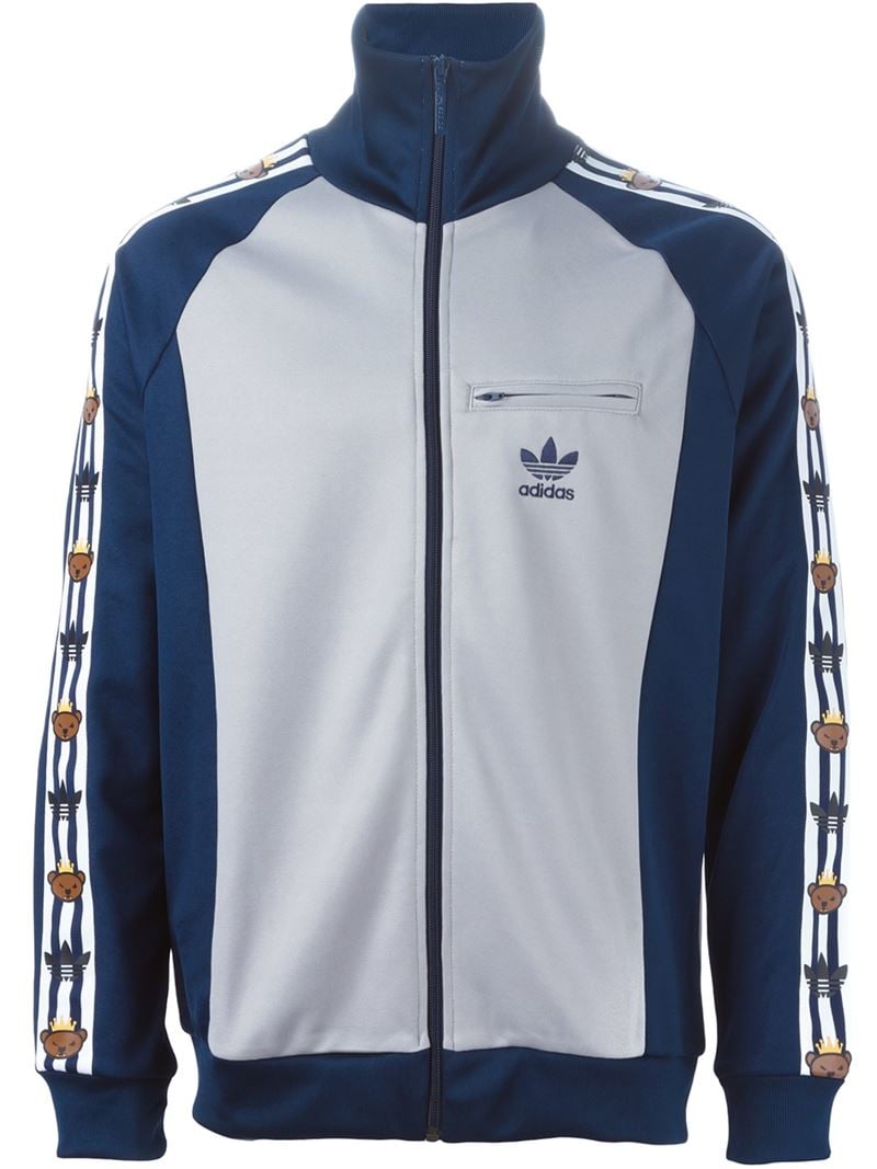 adidas Originals Adidas Original X Nigo Bear Sport Jacket in Grey (Blue) for |