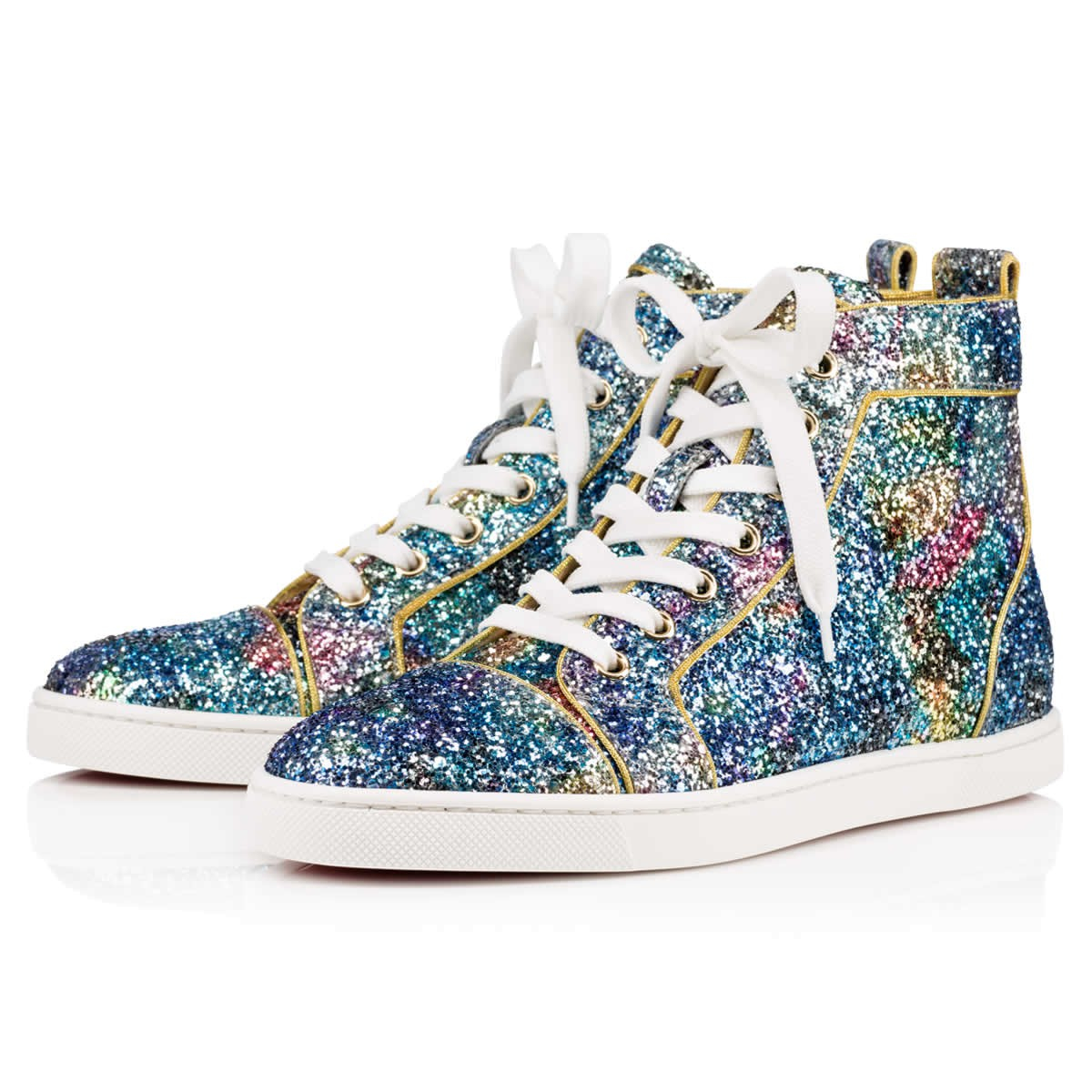 christian louboutin bip bip glitter high top sneakers christian louboutin bip bip glitter high top sneakers