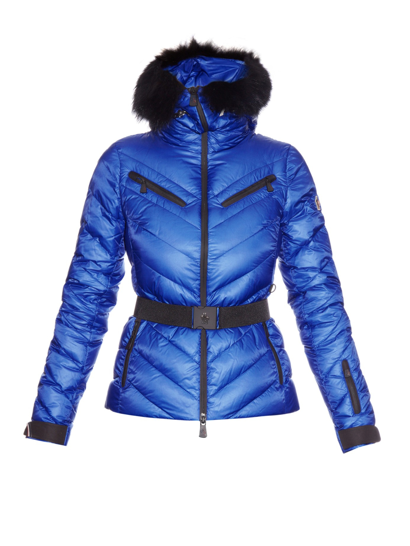 Lyst Moncler Grenoble Malawy Coyote Furtrim Quilteddown Ski Jacket