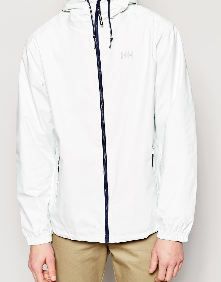 Helly Hansen Marstrand Rain Jacket in White for Men - Lyst