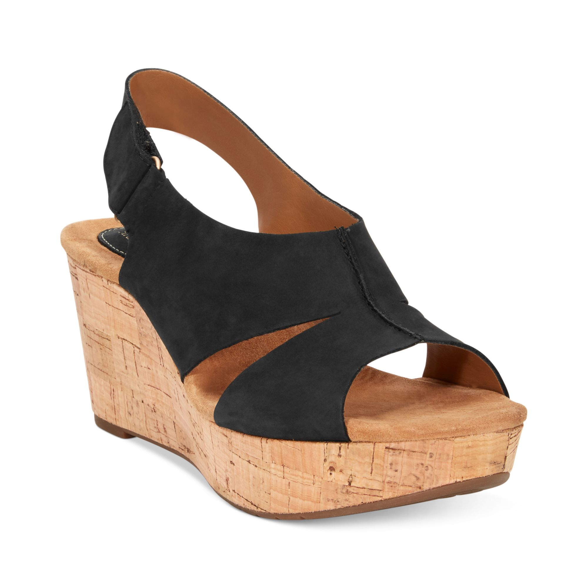 clarks artisan platform sandals