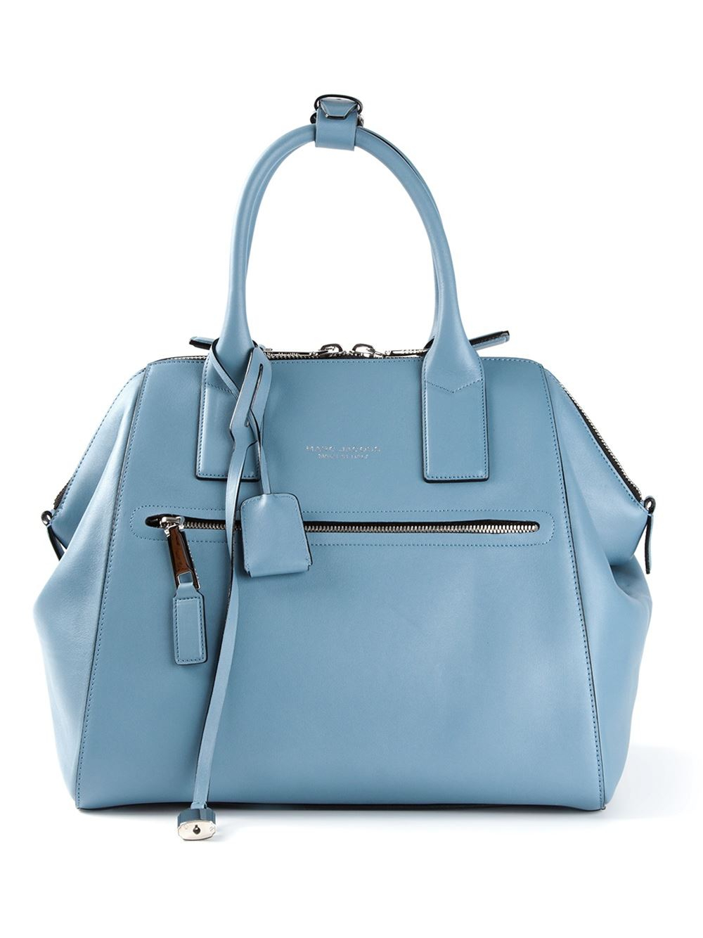 marc jacobs blue mesh tote bag