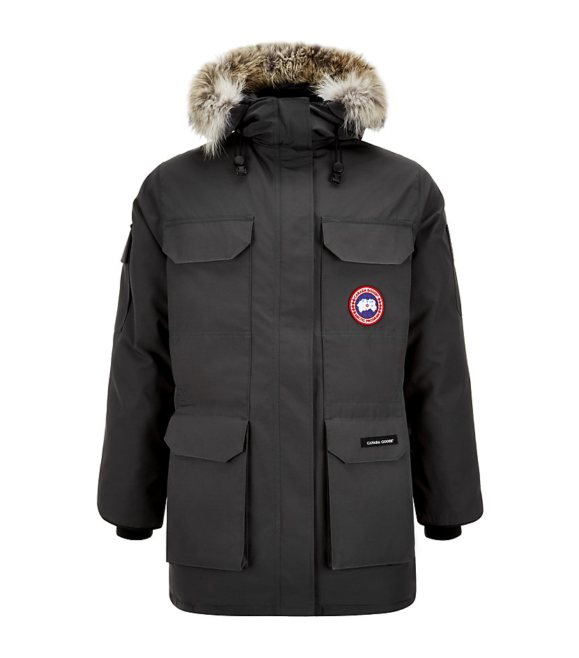 Canada goose Expedition Fur Hood Parka in Black Lyst
