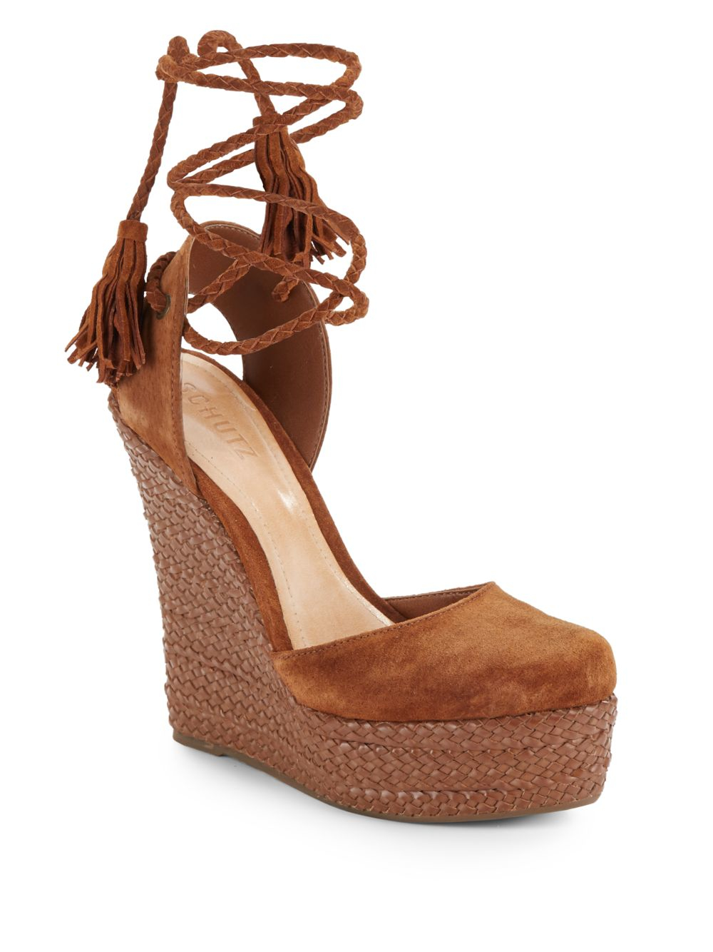 schutz espadrille wedge