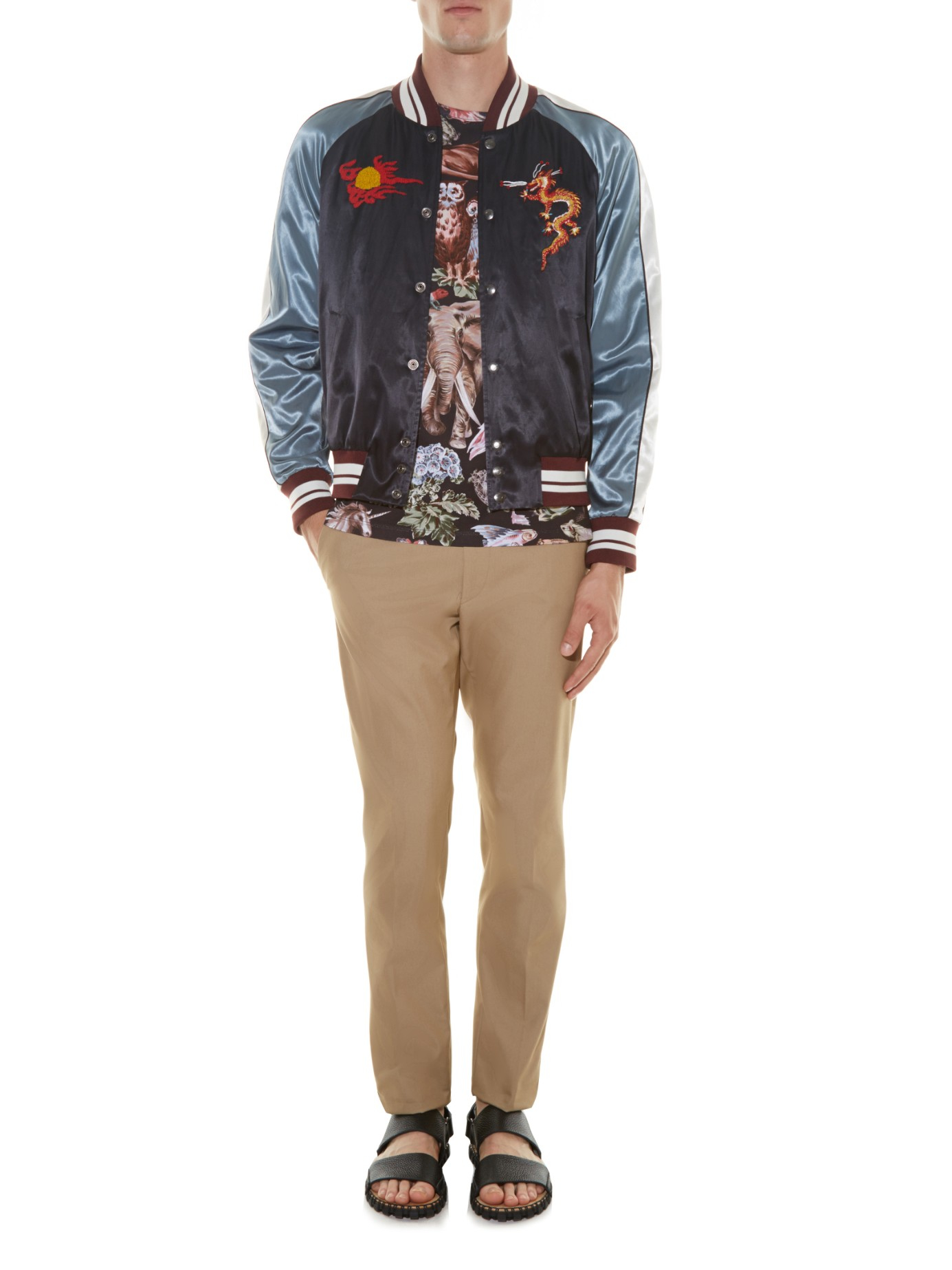 dragon baseball jacket