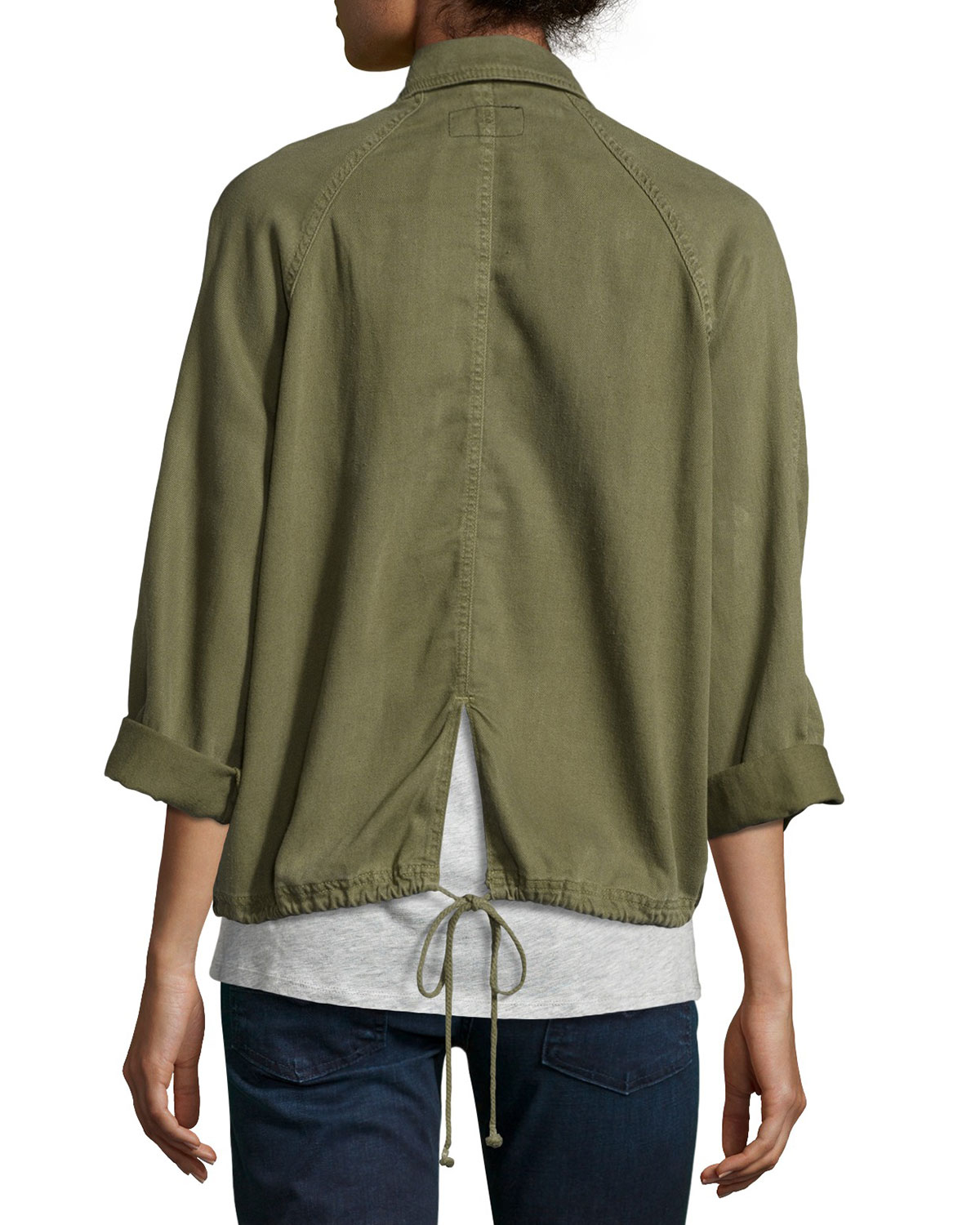 Lyst Current/Elliott The Conductor Jacket in Green