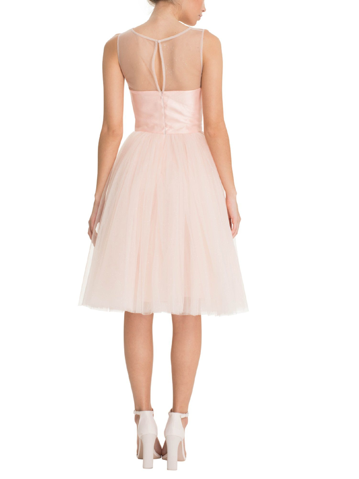 Chi  chi  london Glitter Midi Prom  Dress  in Pink  Lyst