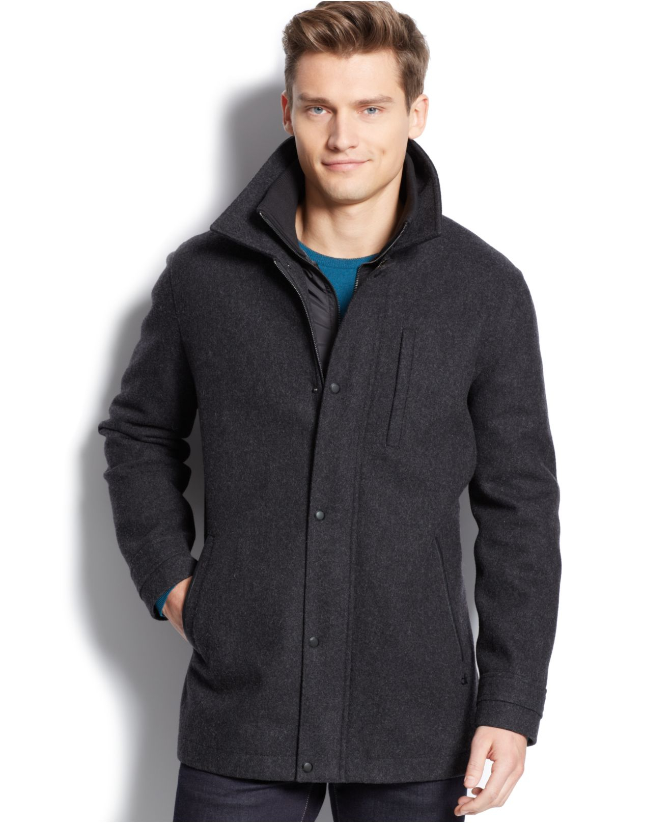 Calvin Klein Car Coat Hotsell, 52% OFF 