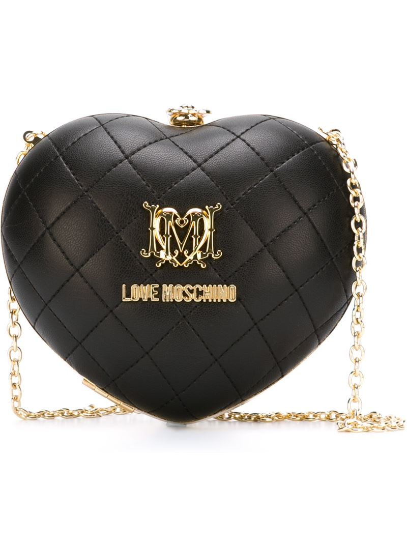 love moschino clutch bag