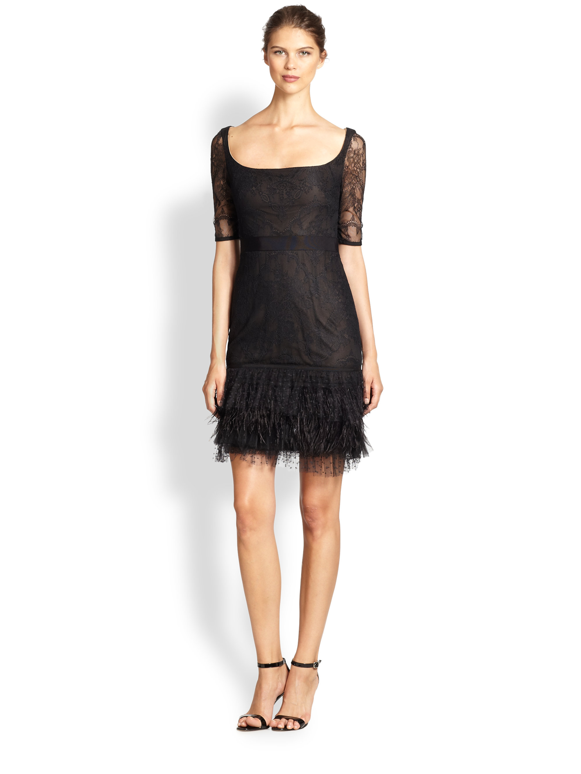 marchesa notte black gown