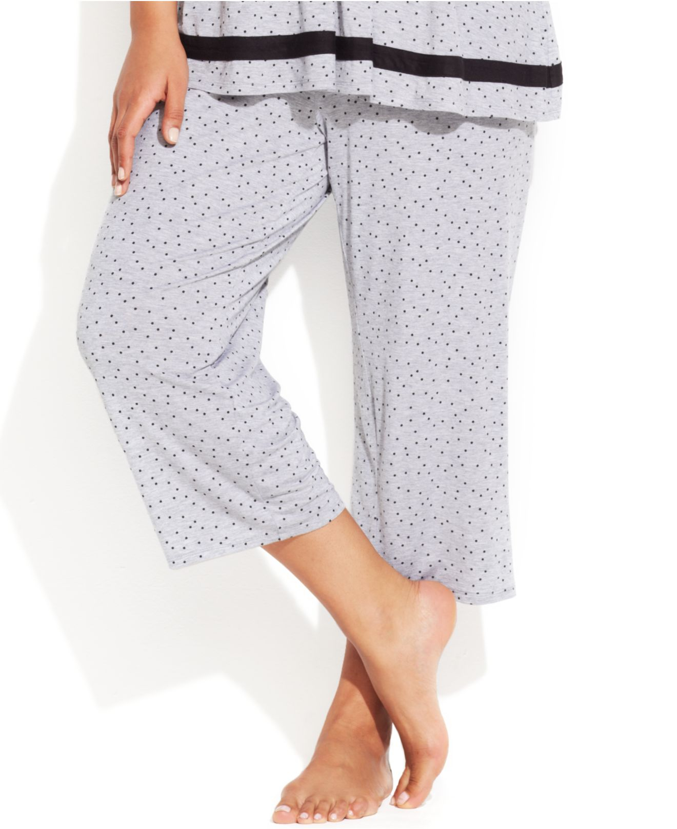 plus size capri pajama pants