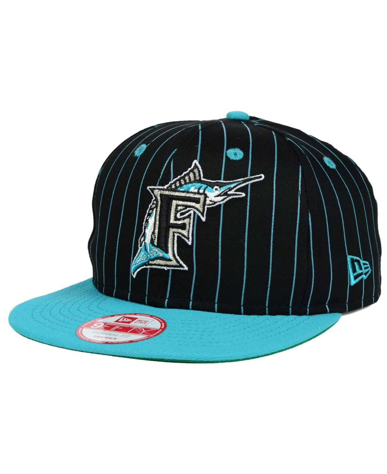 Throwback marlins hat discount