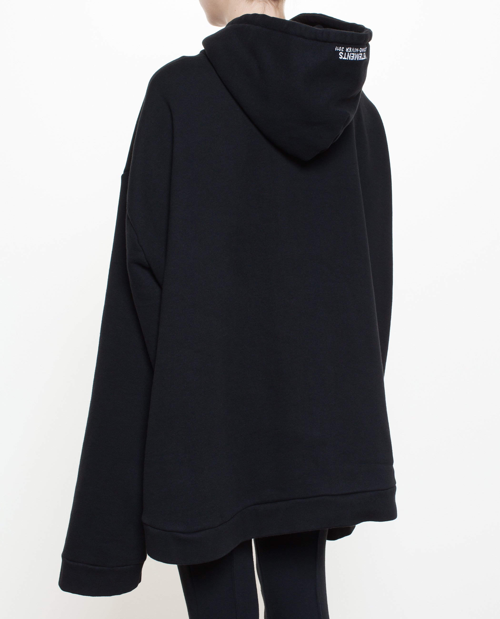 Vetements Oversized Sweatshirt in Black | Lyst